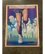 1981 New York City Marathon Official Spectator&#39;s Guide Mayor Ed Koch  Fr... - £10.78 GBP