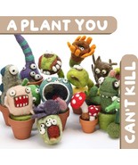 Woolbuddy Needle Felting Kit Cactus Succulent Monster Design for Beginners  - $50.37