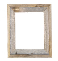 11x14 - 2&quot; wide Barnwood Reclaimed Wood Open Frame (No Glass or Back) - £23.97 GBP