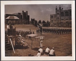 WWII US Naval Training School (WR) Bronx NY Photo #4 WAVES March in Formation - £15.54 GBP