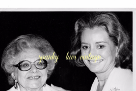 Celebrity Photo Vintage Black &amp; White Barbara Walters and Mother - £10.10 GBP