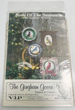 Birds Of The Seasons Puff Appliqué Patterns The Gingham Goose  By Judy Phelper - £7.83 GBP