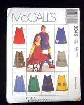 McCall&#39;s Express Yourself Pattern 8349 Child&#39;s jumper w appliques Size C... - £4.34 GBP