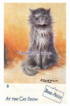 rp13110 - Louis Wain Cat - At The Cat Show - 3rd Prize - print 6x4 - $2.80