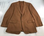 Billy Higgins Cashmere Blazer Sports Coat Mens EUR 54R US 44R Brown Loro... - $167.93