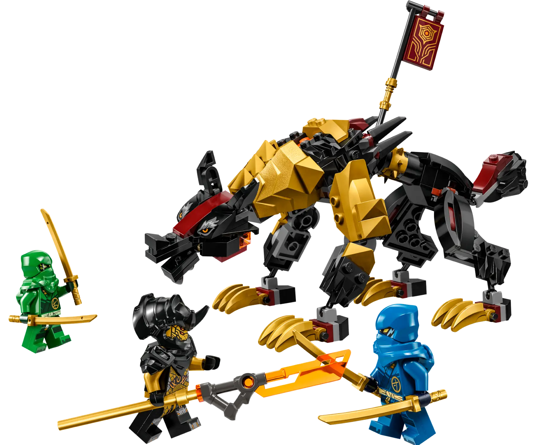 LEGO ninjago 71790 Imperium Dragon Hunter Hound - $1,428.15 MXN