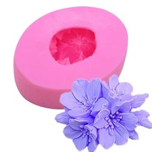 Silicone Mould Apple Cherry Blossom Form Small Shape Sugarcraft Mold Soa... - £9.87 GBP