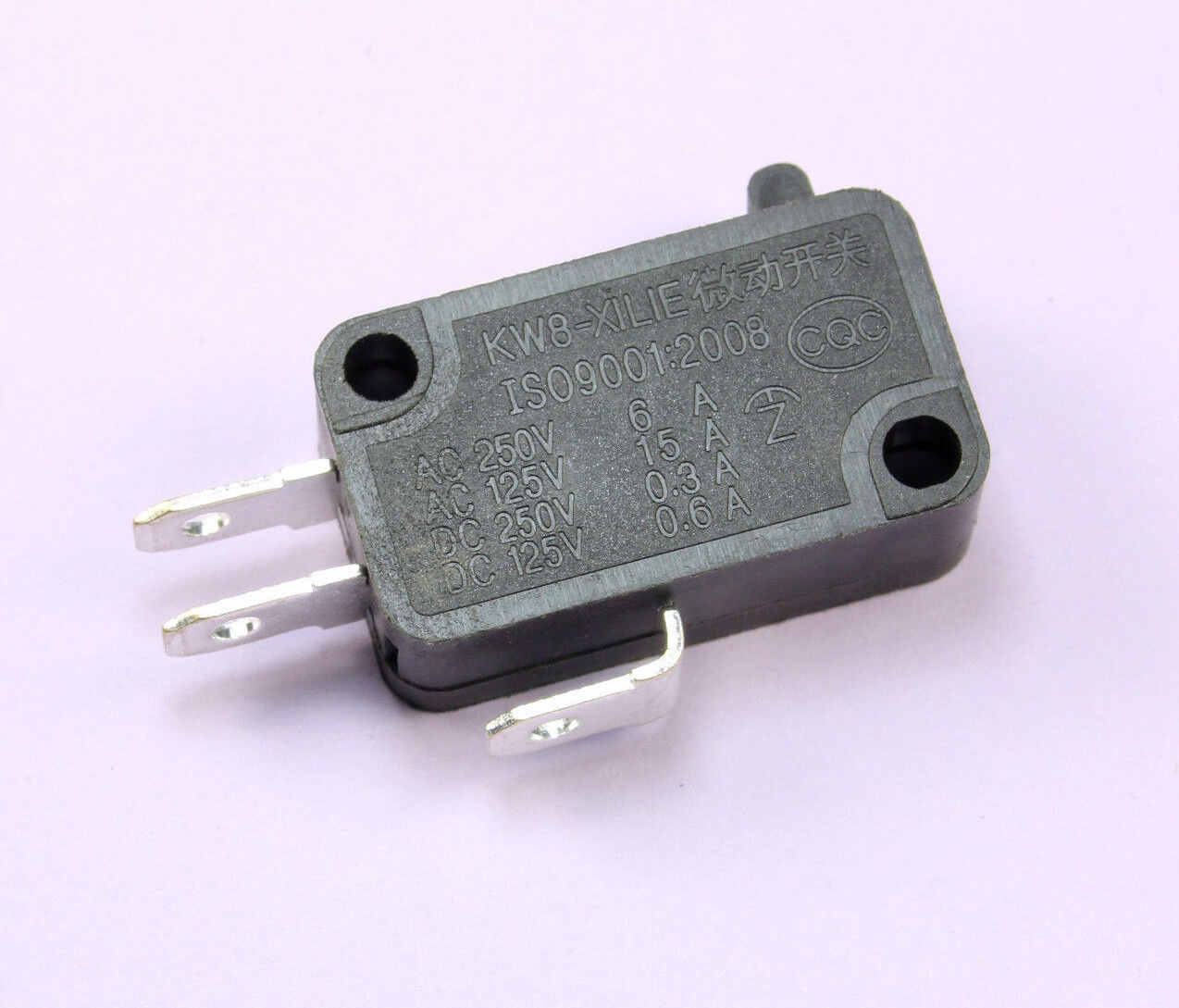 2pcs Micro Switch Lever Action SPDT Switch Microwave Door, Freezer, AC/D... - $8.75