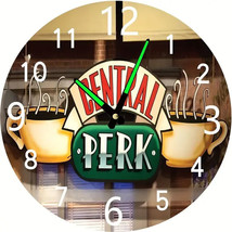 Friends Central Perk Silent Easy to Read 12&quot; Wall Clock NEW! - £10.87 GBP