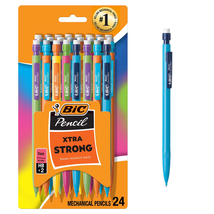 Xtra Strong Mechanical Pencils with Erasers, Thick Point (0.9Mm), 24-Count - $17.40