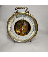 19th-20th Century German Desktop Tabletop Aneroid Barometer With an Open... - $355.00
