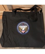 BUSH 2005 BLACK TOTE BAG WHITE HOUSE PRESIDENT INAUGURATION EAGLE REPUBL... - €15,54 EUR