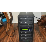 LG gh22np20 CD DVD 1 to 6 Copy 20X Multi Burner LCD DVD Duplicator 516a - $270.31 CAD