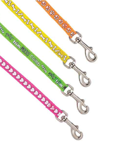 Dog Grooming Loops Bright Neon Screen Print Groomers Restraint 4 Pack 18 Inches - £15.98 GBP