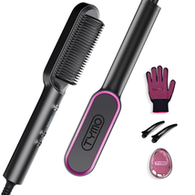 Hair Straightener Brush,  Ring Hair Straightener Comb Straightening Brus... - $96.51 CAD