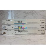 3 Open OEM Canon iRADV C5535,C5540,C5550,C5560,C5750 GPR-55, GPR55 CCK T... - $212.85
