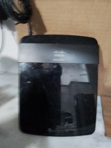 Cisco Linksys E1200 Wireless N Router 4-Ports/300mbp/ Black Used - $9.90