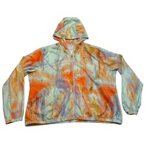 Nike Jacket Womens XL Lightweight Running Tie Dye Watercolor Windbreaker... - £22.21 GBP