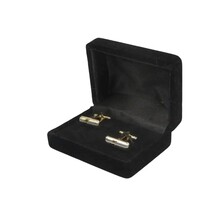 Men J.Valintin Cufflinks by Vitorofolo for French Cuff Shirt V29-44 Silver Gold image 3