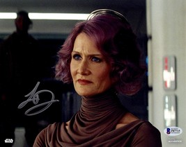 Laura Dern Autograph Hand Signed 8x10 Photo Vice Admiral Holdo Star Wars Beckett - £55.63 GBP