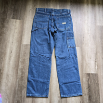 Wrangler Jeans Mens Size 38x32 Carpenter Denim Loose Fit Baggy Hammer Lo... - $29.94