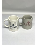 MGM Sands Hotel &amp; Casino Las Vegas Nevada Vintage Coffee Mugs 2 Blue And... - $27.12