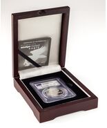 2015-P Australia Platino Cuña Cruz Águila Graduado Por Calidad Como PR70... - $39,196.04 MXN