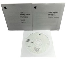 Apple Mac Wireless Keyboard and Mouse CD Software 2004 Version 1.2 2Z691-5042-A - £11.95 GBP