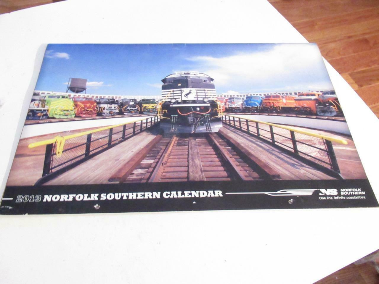 CALENDAR - NORFOLK SOUTHERN 2013- 17&quot; LONG! - NEW - M6 - $21.80
