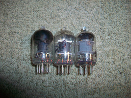 Vintage Lot of  3  6AK5/5654 Vacuum Tubes All Tested Good - $14.84