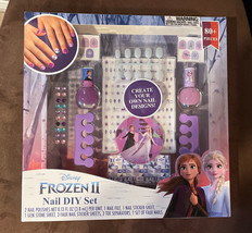 Disney Frozen Ii Nail Diy Set 80 Pieces Ages 4+ - £24.12 GBP