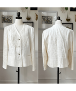 J Peterman Vvintage Inspired 100% Linen Ivory Button Front Blazer Jacket 16 - €35,87 EUR J Peterman Vvintage Inspired 100% Linen Ivory Button Front Blazer Jacket 16 - €35,87 EUR