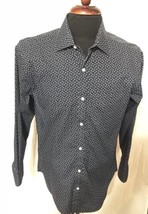 Valerio Garati Mens Button Front Shirt Slim Fit Long Sleeve Size Medium ... - £11.62 GBP