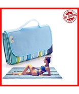 Extra Large Waterproof Beach Blanket 79x57 - Sandproof &amp; Versatile Outdo... - $497.88 MXN