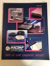 1987 Inacomp Computer Systems Catalog Catalogue Vintage - $12.86