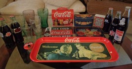 Lot of 18 Coca Cola collectible pieces - £43.02 GBP