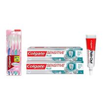 Colgate Sensitive Teeth Comboo Pain Out Gel, Colgate Sensitive Plus Toot... - $33.12