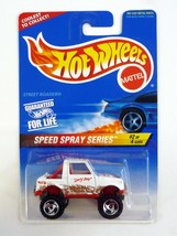 Hot Wheels Street Roader #550 Speed Spray Series 2 of 4 White DieCast Jeep 1997 - £4.63 GBP