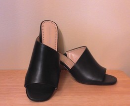 Adrienne Vittadini Black Leather Albi Mule Size 9.5M - $45.00