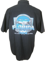 Tri Mountain FLORIDA HOG STATE RALLY 2010 Men shirt Sounds of freedom ai... - $14.44