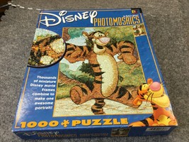 Photomosaics Disney Tigger 1000+ Piece Puzzle Complete 27&quot;x20&quot; Buffalo G... - £9.36 GBP