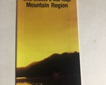 Western North Carolina Mountain Region brochure vintage br1 - $7.91