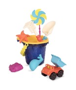 B. toys- Sands Ahoy Medium Bucket Set- Water &amp; Sand Playset- Beach Plays... - £22.05 GBP