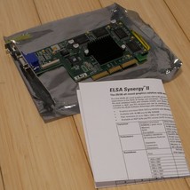 Elsa Synergy II-32 Riva TNT2 By Nvidia Agp Vga 2D 3D 32MB Video Card - Tested 02 - £88.25 GBP