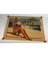 Corona Extra Mexico Vintage Beer Advertising Pin Up Model Poster - 27&quot; x... - £14.14 GBP