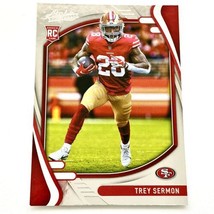 2021 Panini Absolute Football Trey Sermon Rookie Card RC#126 San Francisco 49ers - £3.57 GBP