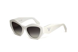 Prada PR07YSF 142130 Sunglasses White Frame Grey Gradient 55mm Lens - $229.99