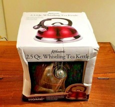 Select Home Kitchenworks 2.5 Qt. Stainless Whistling Tea Kettle - £10.22 GBP