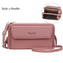 2022 New Women Pu Leather Shoulder Bags Female Double Layer Large Capacity Handb - £30.50 GBP