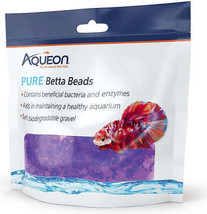 Aqueon PURE Betta Beads Purple - Beneficial Bacteria &amp; Enzymes for Healthy Unfil - £7.85 GBP+